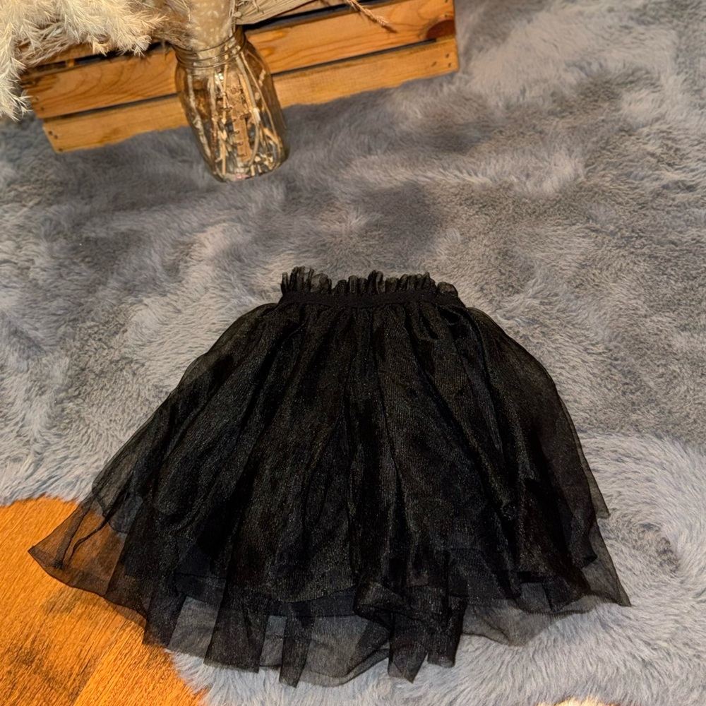 🎀ZARA BLACK TULLE SKIRT🎀